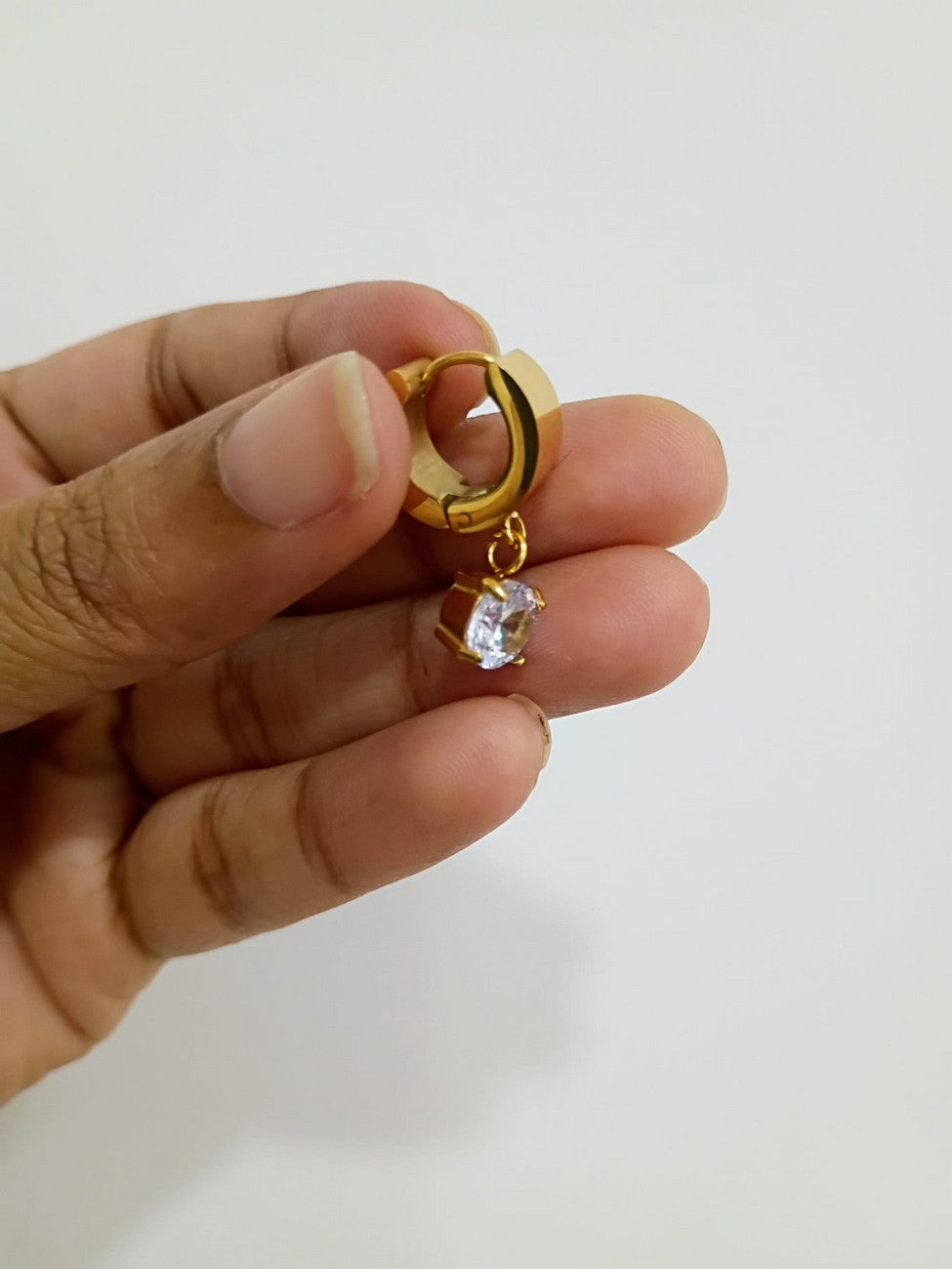 Anti Tarnish - Daily wear earrings - 316L - 18K PVD Plated - AT60