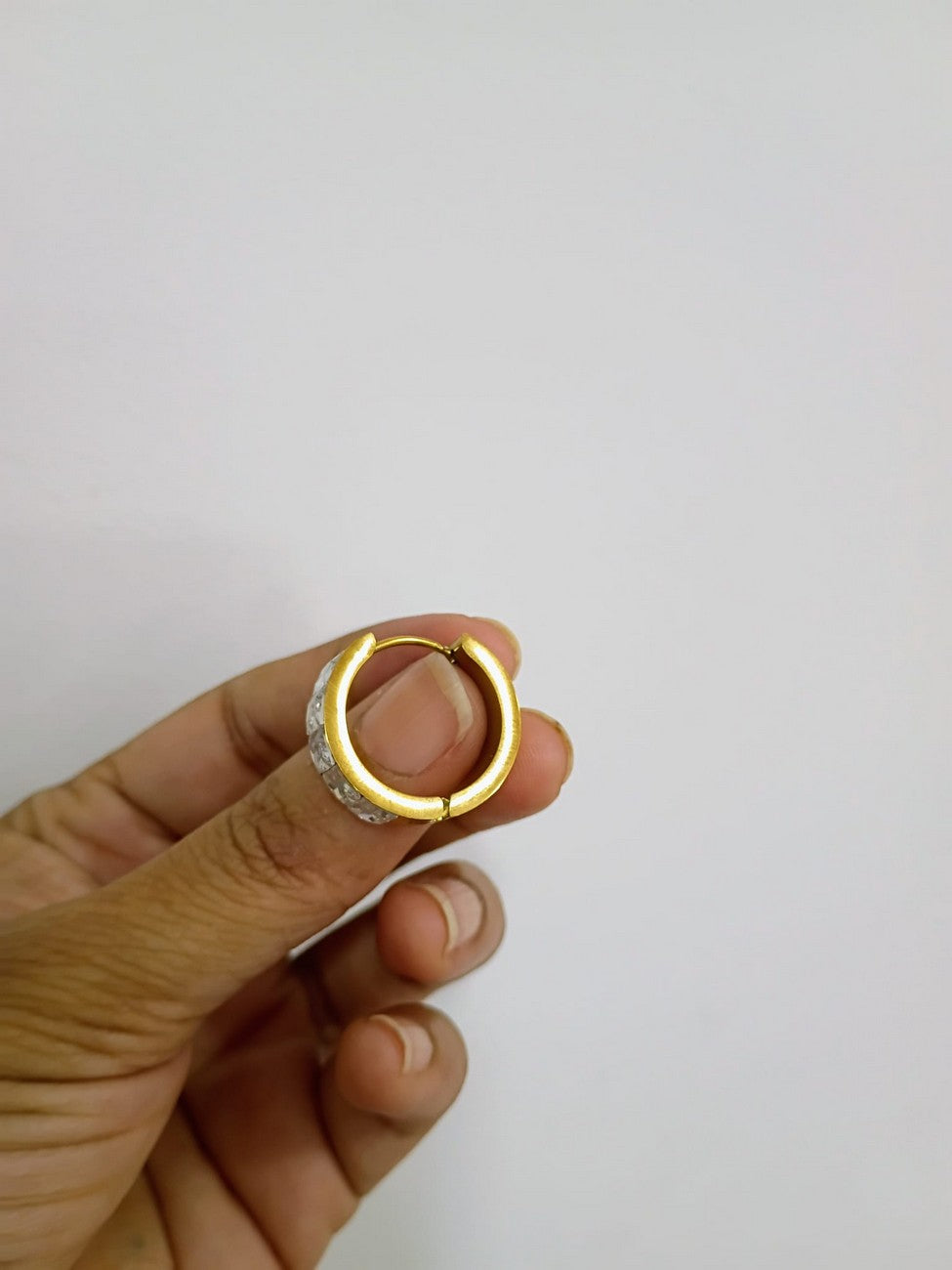 Anti Tarnish - Daily wear earrings - 316L - 18K PVD Plated - AT62