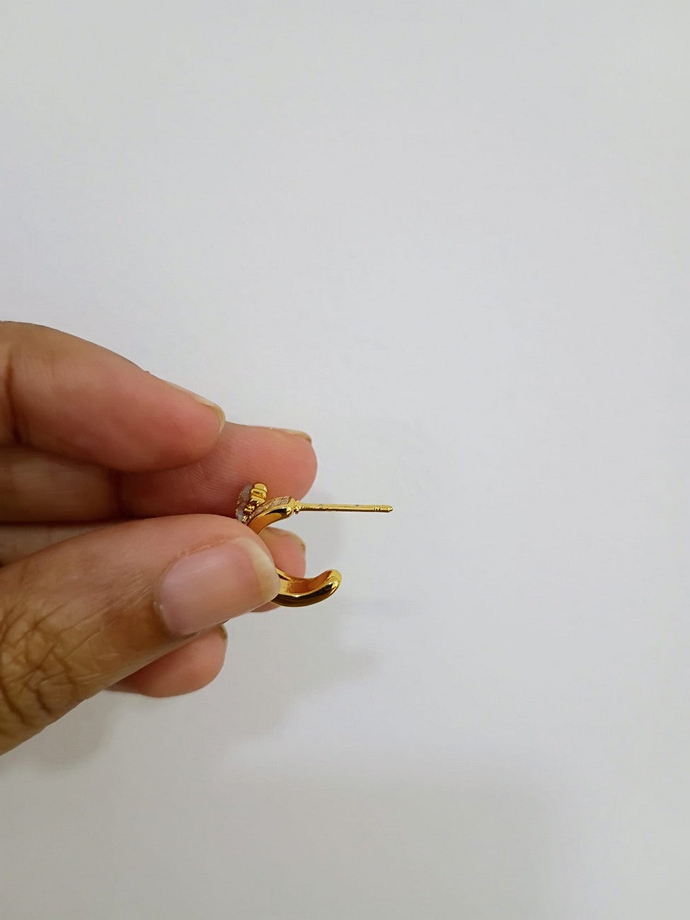 Anti Tarnish - Daily wear earrings - 316L - 18K PVD Plated - AT64