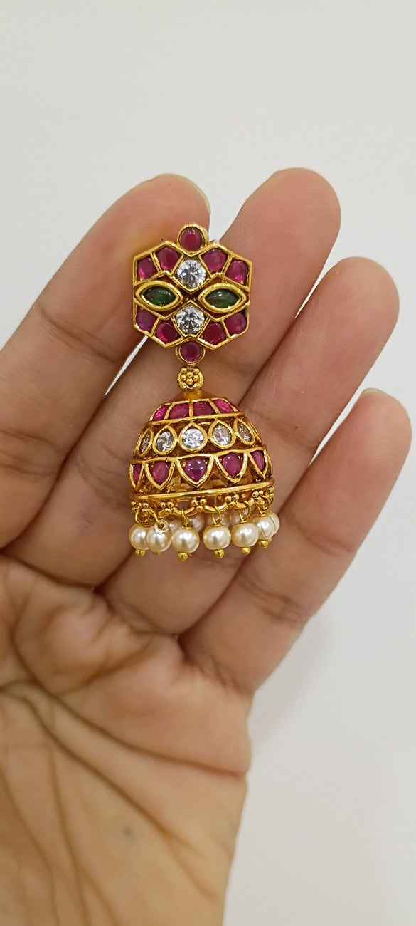 long Neckset with Earrings N118