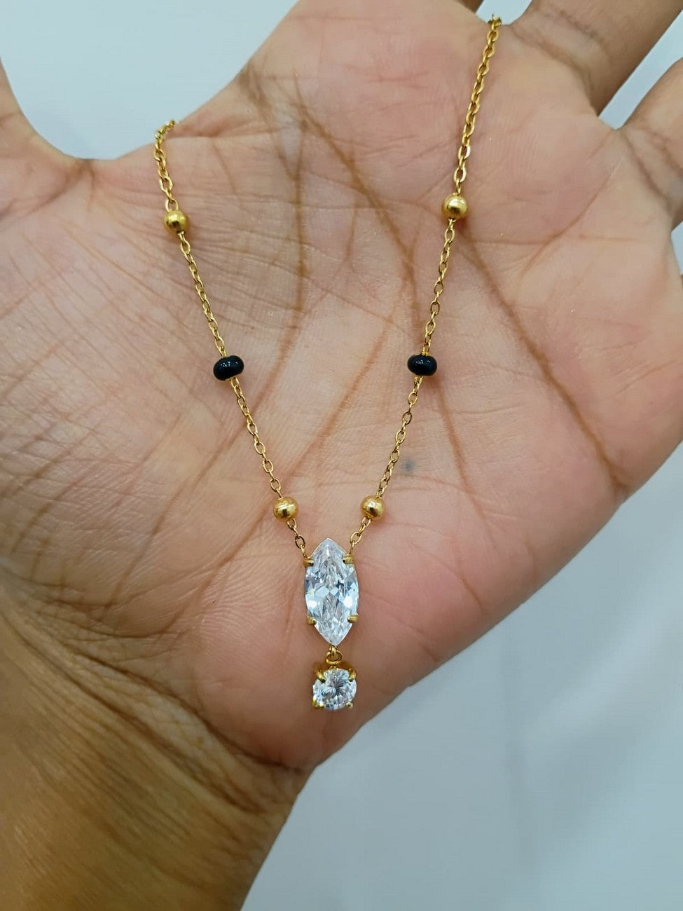 16 inches Anti Tarnish 18k PVD Gold Plated - Daily Wear- AT10