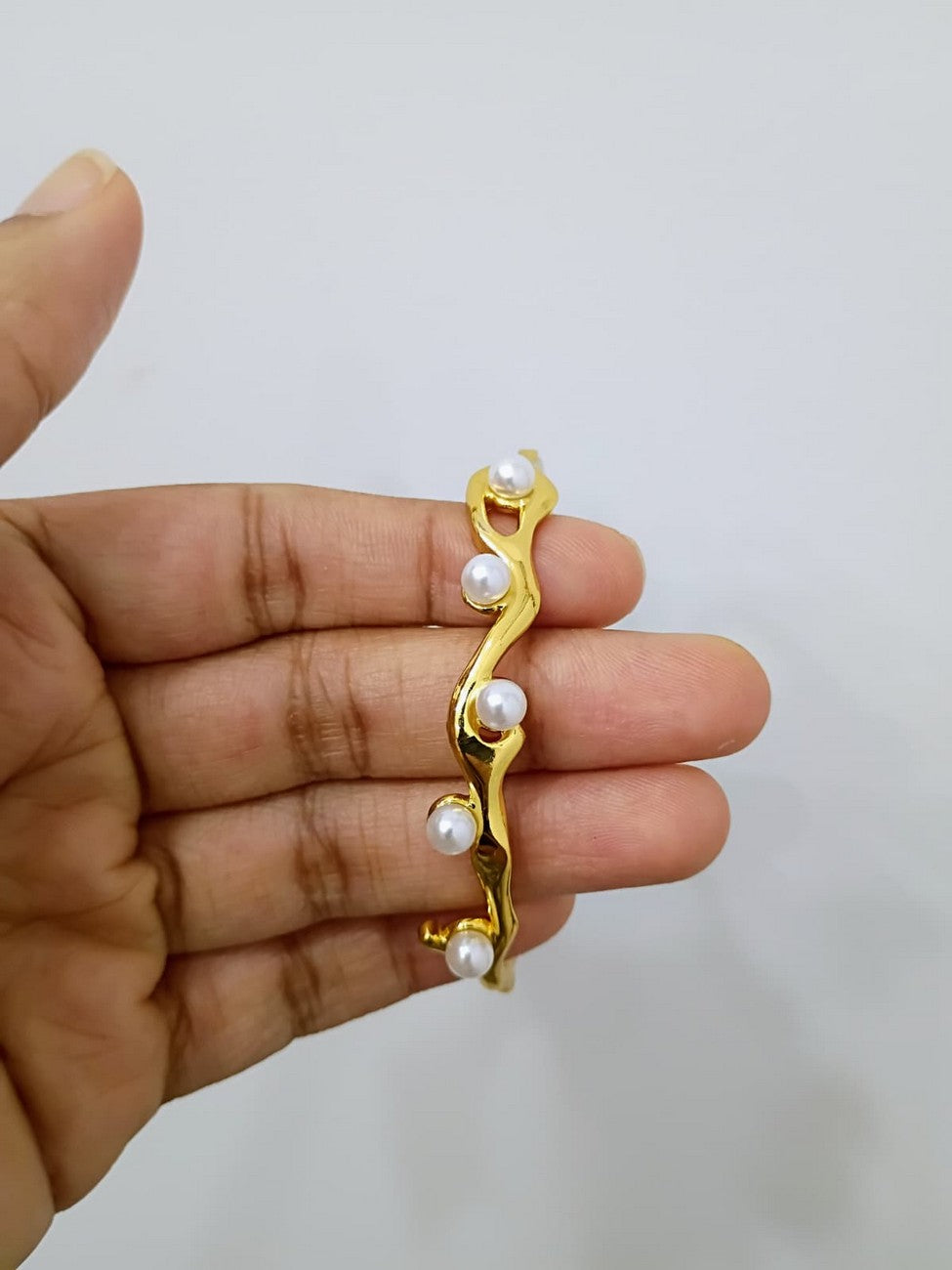 Anti Tarnish Cuff Bangle One Size - AT11