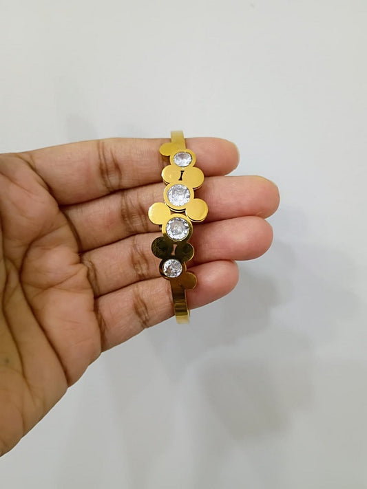 Anti Tarnish 2.2, 2.4 sizes Openable Bracelet - AT12