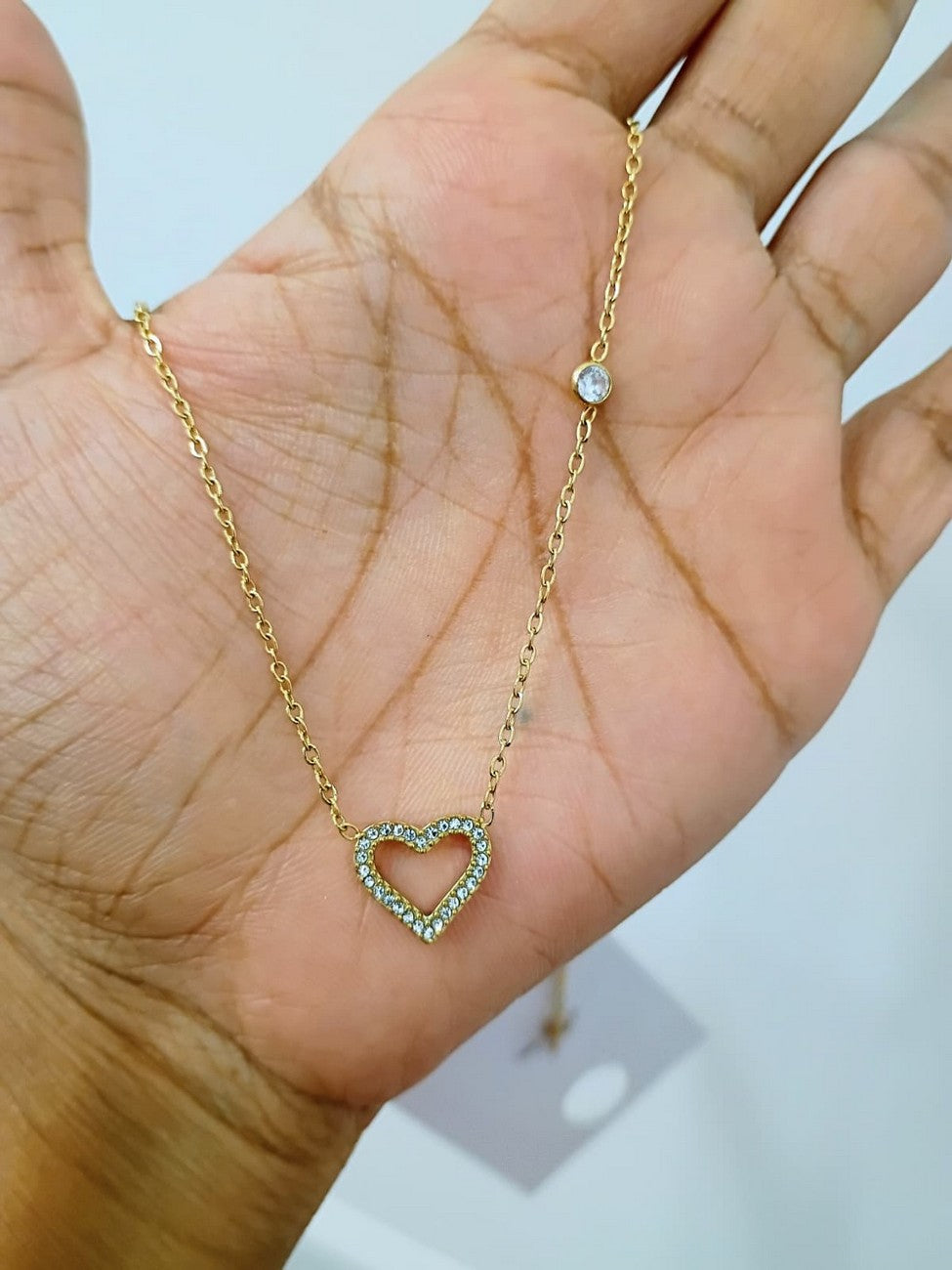 Anti Tarnish Daily wear 18K PVD Gold plated - 16 inches - extends to 18 inches - AT42