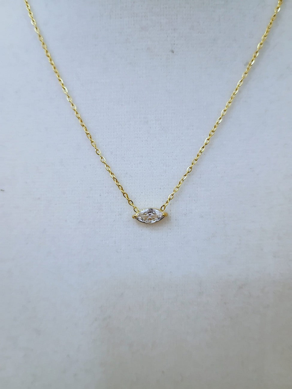 Anti Tarnish Daily wear 18K PVD Gold plated - 16 inches - extends to 18 inches - AT43