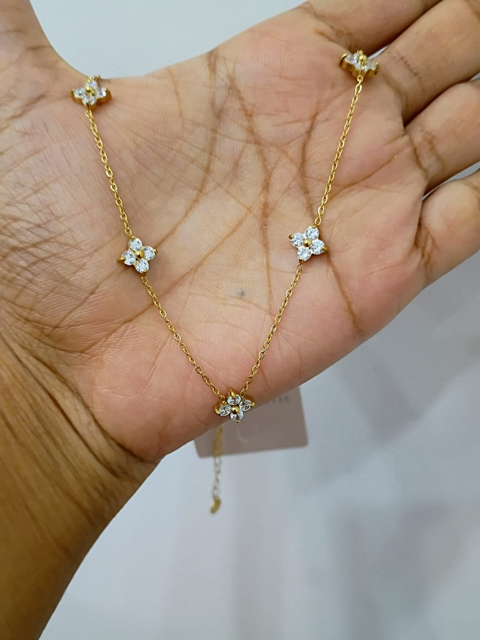 Anti Tarnish Daily wear 18K PVD Gold plated - 16 inches - extends to 18 inches - AT45