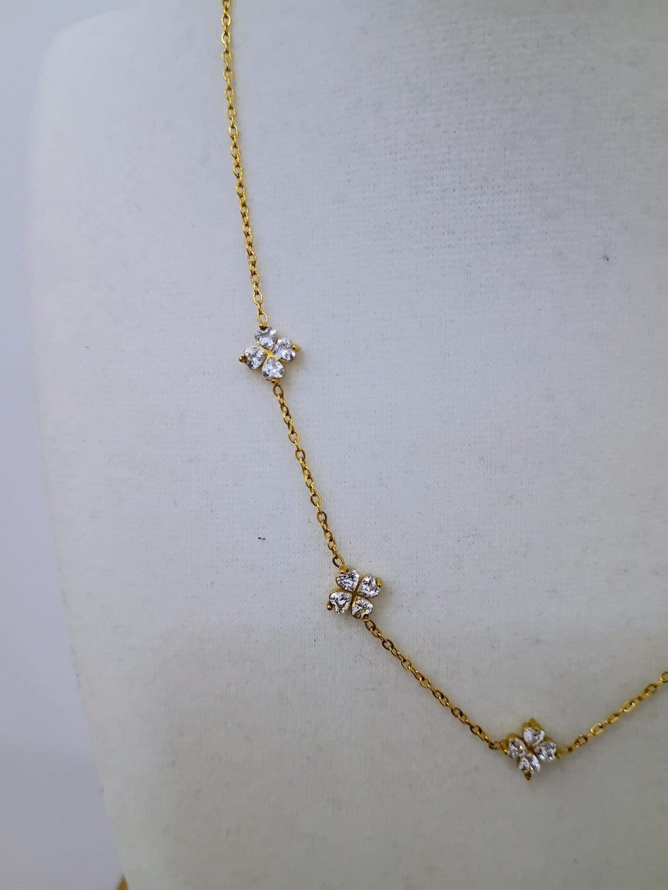 Anti Tarnish Daily wear 18K PVD Gold plated - 16 inches - extends to 18 inches - AT48