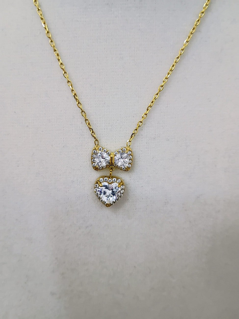 Anti Tarnish Daily wear 18K PVD Gold plated - 16 inches - extends to 18 inches - AT49