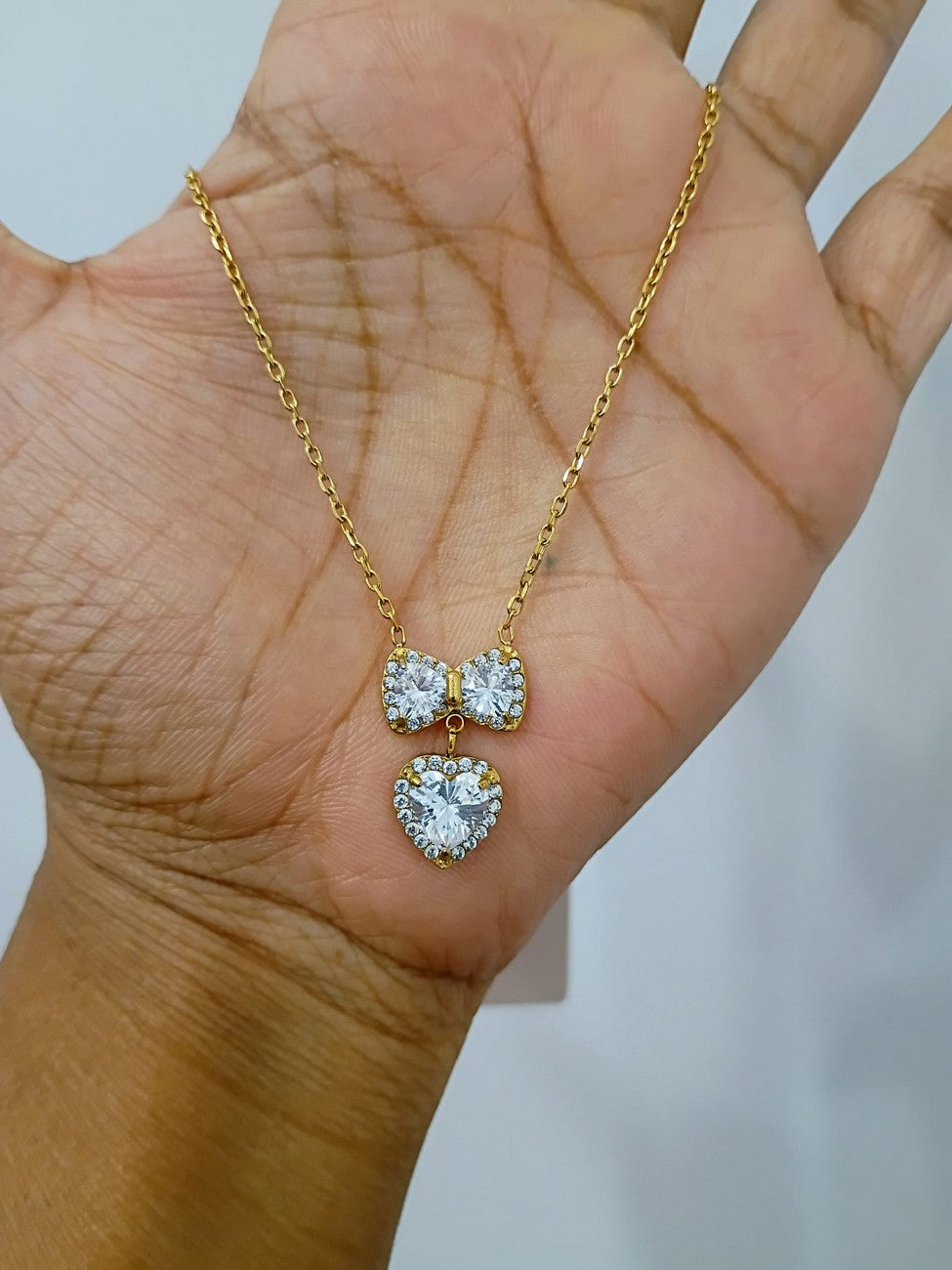 Anti Tarnish Daily wear 18K PVD Gold plated - 16 inches - extends to 18 inches - AT49