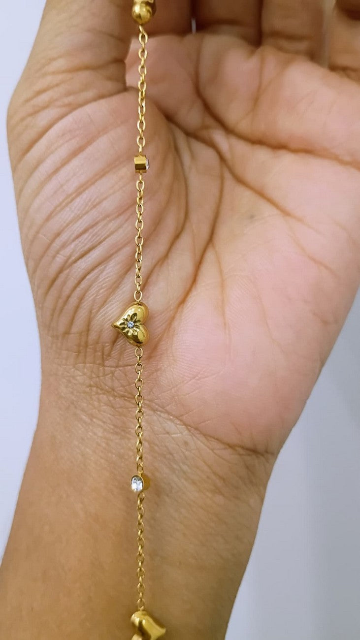 Anti Tarnish Daily wear One size bracelet - Waterproof, 316L - AT52