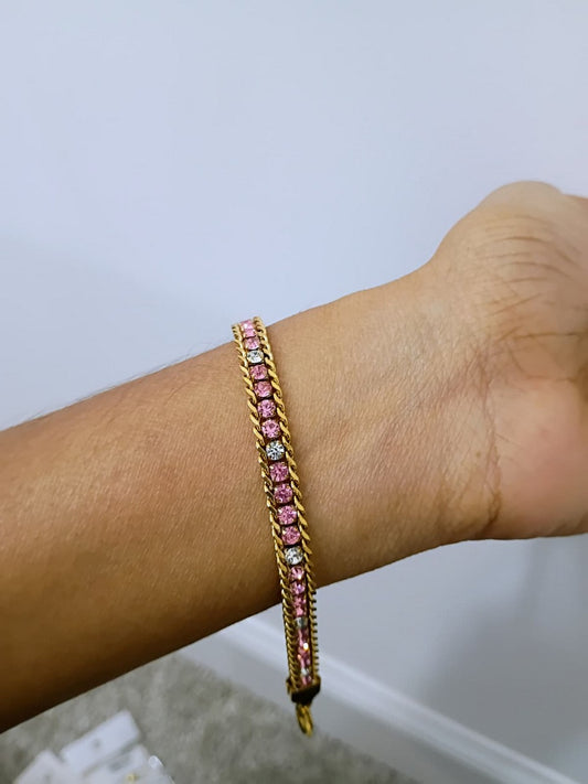 Anti Tarnish Daily wear One size bracelet - Waterproof, 316L - AT57