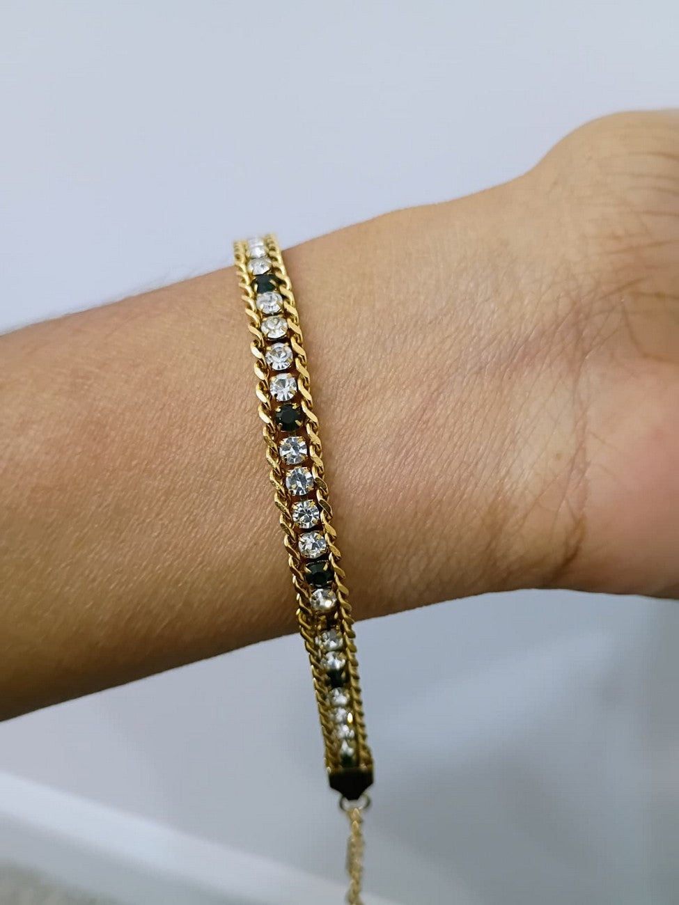 Anti Tarnish Daily wear One size bracelet - Waterproof, 316L - AT59