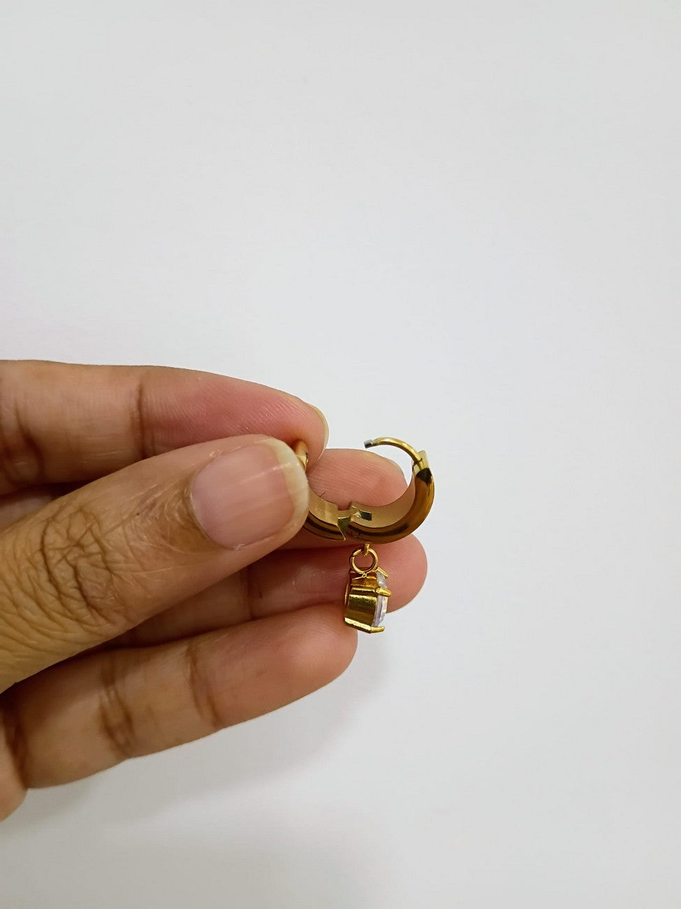 Anti Tarnish - Daily wear earrings - 316L - 18K PVD Plated - AT60