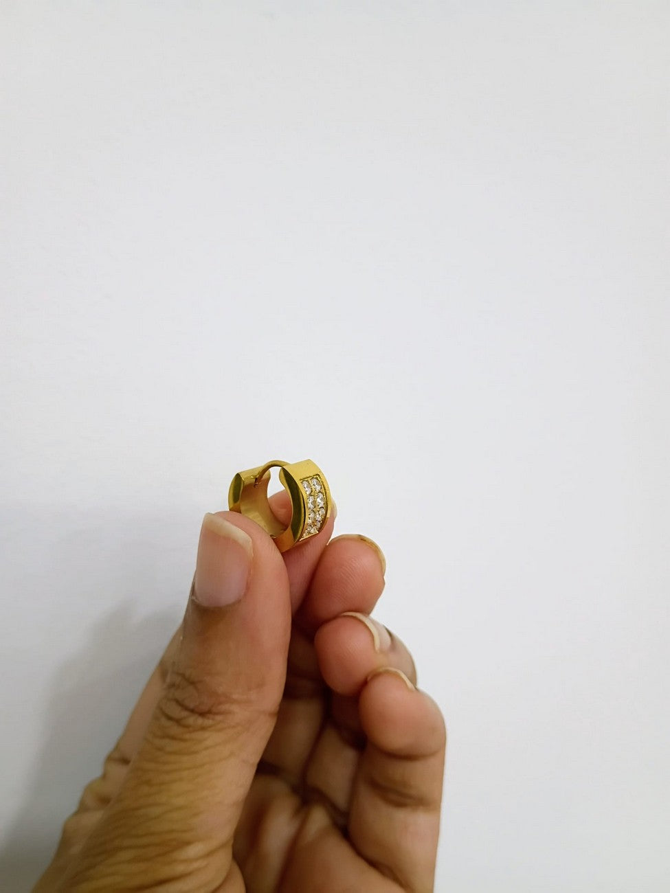 Anti Tarnish - Daily wear earrings - 316L - 18K PVD Plated - AT61