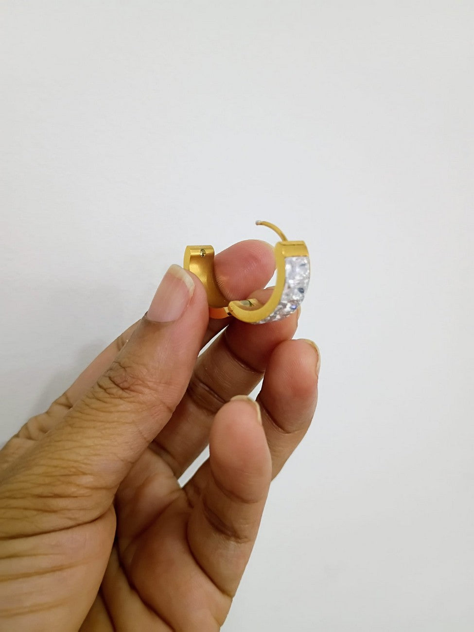 Anti Tarnish - Daily wear earrings - 316L - 18K PVD Plated - AT62