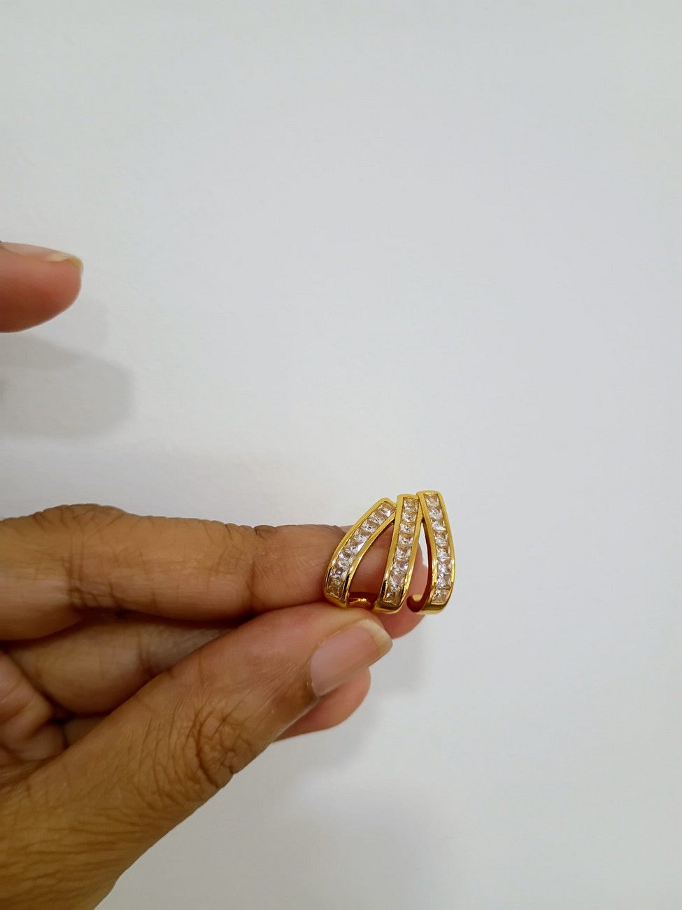 Anti Tarnish - Daily wear earrings - 316L - 18K PVD Plated - AT63