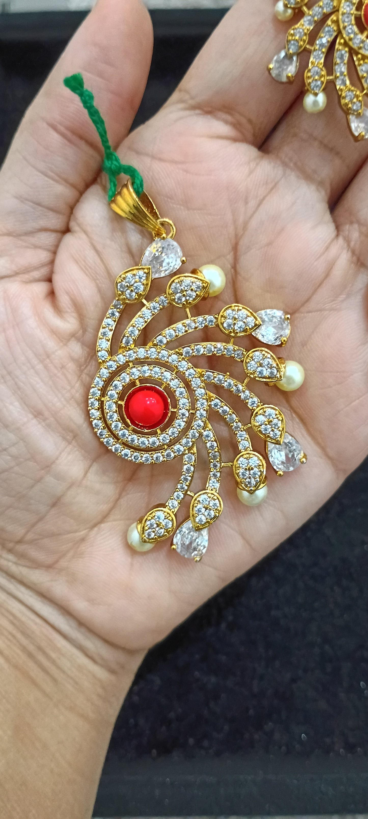 Pendant set with Ear Rings P13