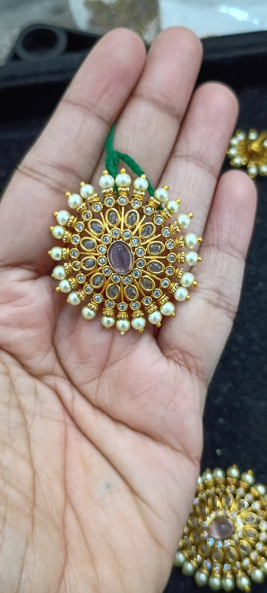 Pendant w set with Ear Rings P9