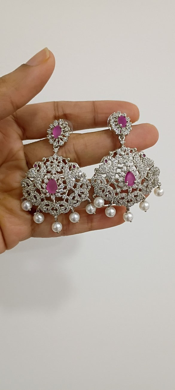 cz Neckset with Earrings N70