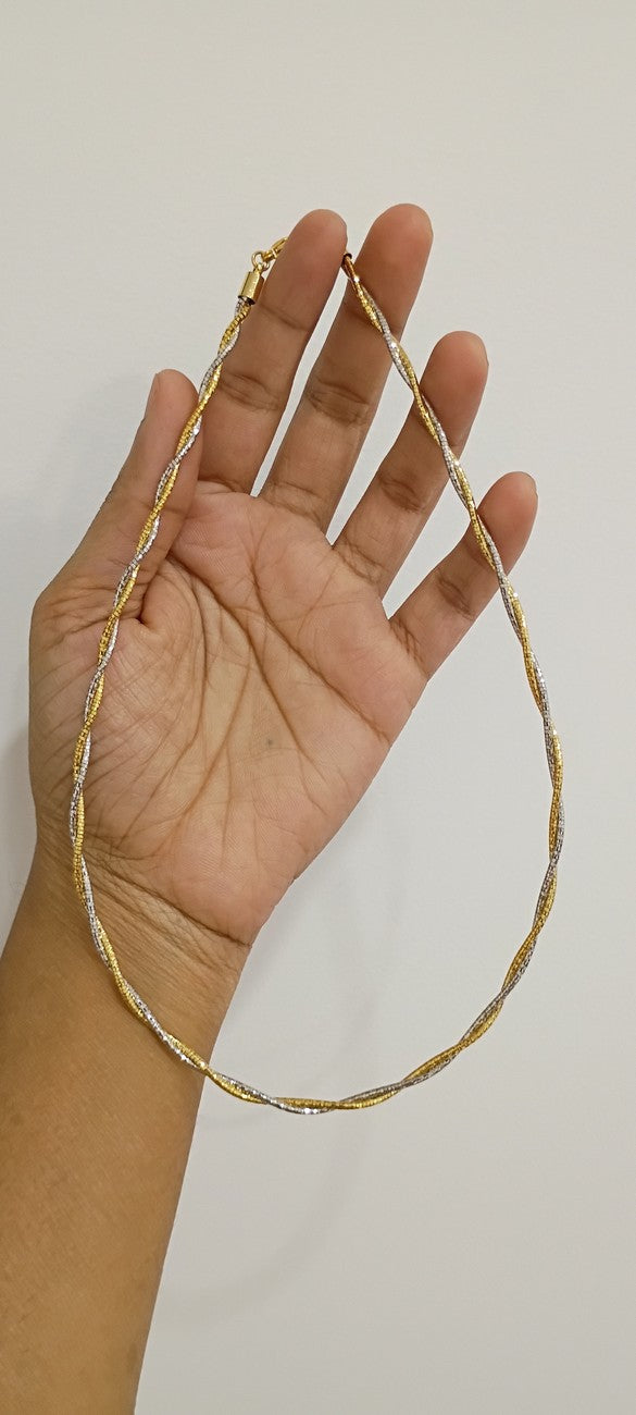 2 tone 2 layer Italian Chains C5
