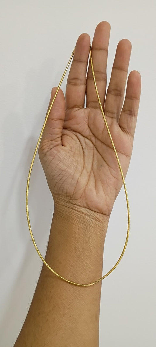 Gold Tone Italian Chains C4
