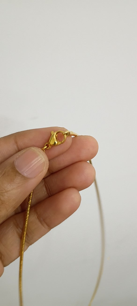 Gold Tone Italian Chains C4