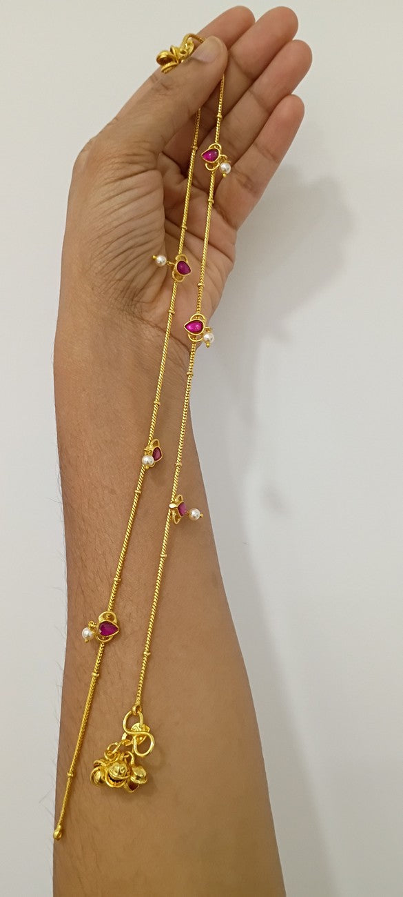 Pair of Jadau Anklets - A1