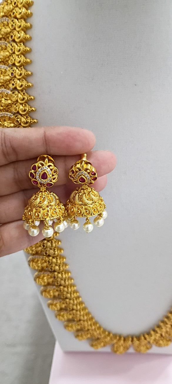 long Neckset with Earrings N75