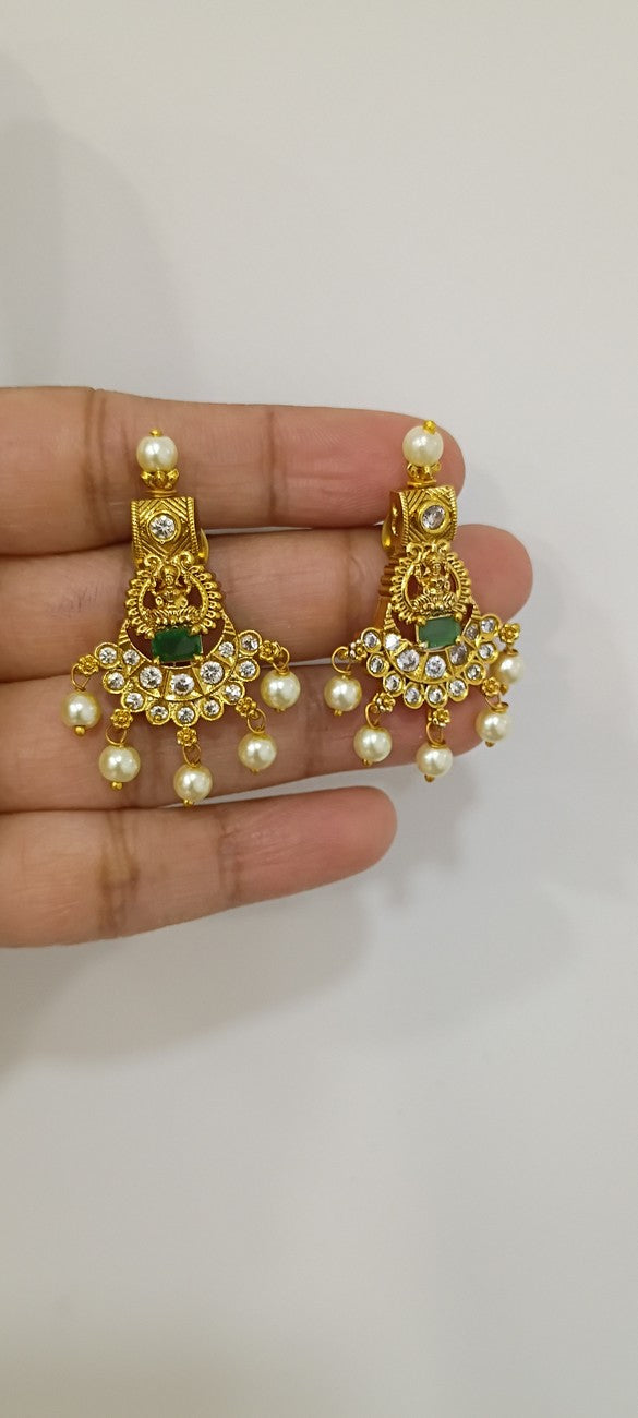 long Neckset with Earrings N116